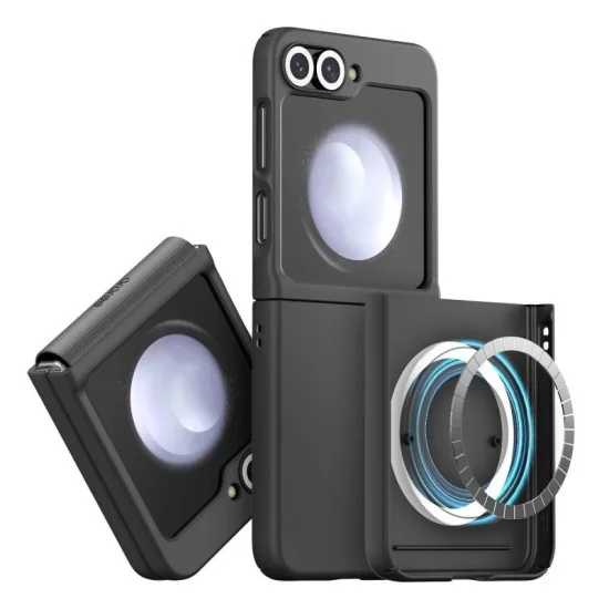 Cover Samsung Z Flip 6 Aero Flex Magsafe Case With Dual Layer Protection Araree - Black